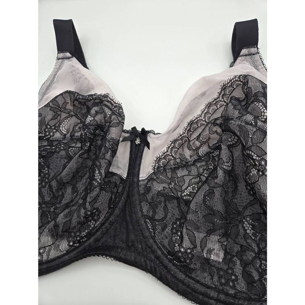 Wacoal Retro Chic Full-Figure Underwire Bra Size 46DDD 855186 - Picture 4 of 8